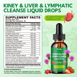 Hovika Kidney Cleanse & Repair Drops 60ml bottle on a kitchen counter