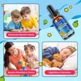 Hovika Kids Magnesium Glycinate Liquid Drops 150g side view