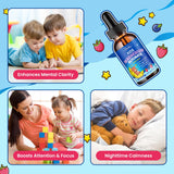 Hovika Kids Magnesium Glycinate Liquid Drops dosage dropper
