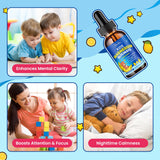Hovika Kids Magnesium Glycinate Liquid Drops lemon flavour