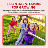Hovika Kids Magnesium Gummies 215g close-up of gummies in a bowl