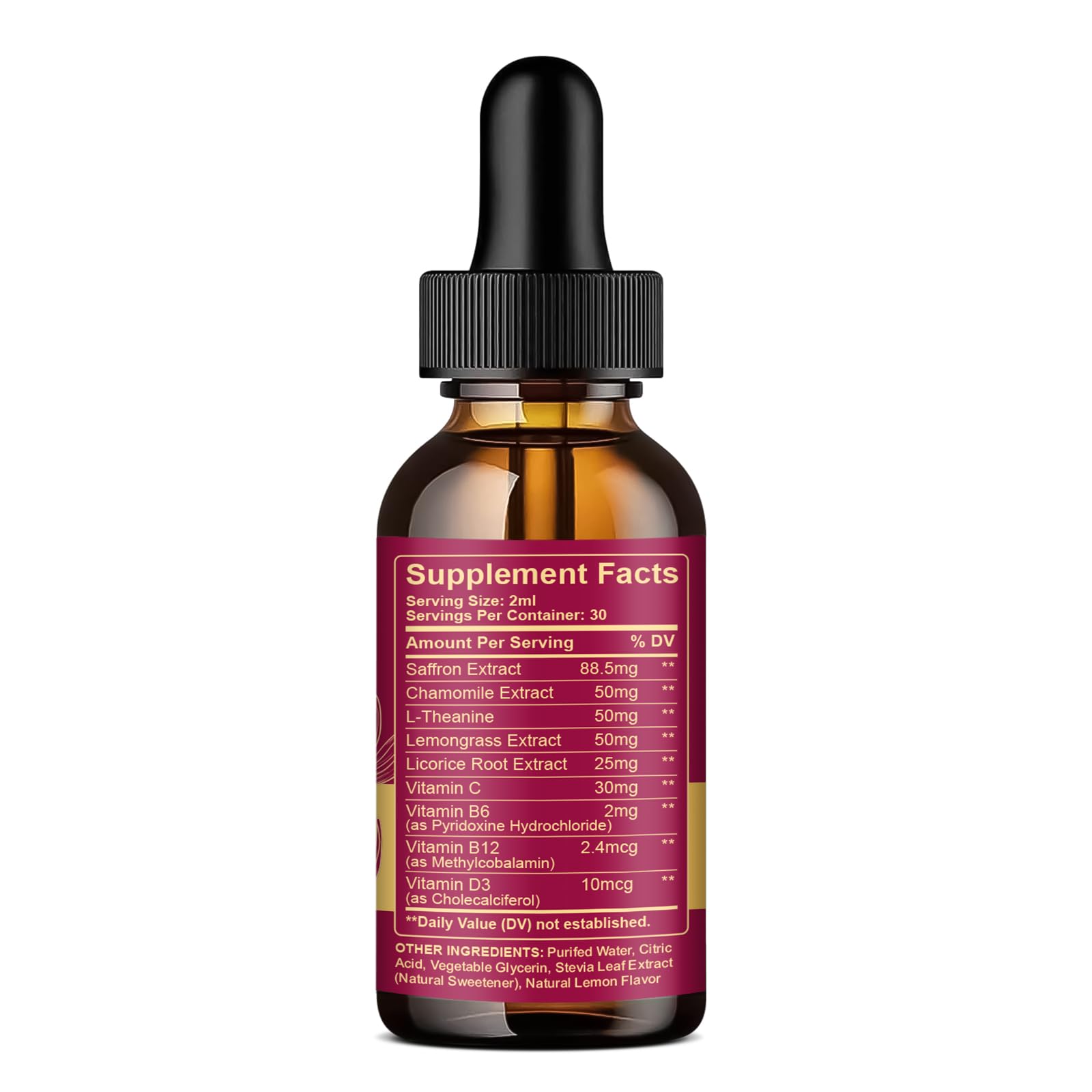 Hovika Liposomal Saffron Extract Supplement packaging