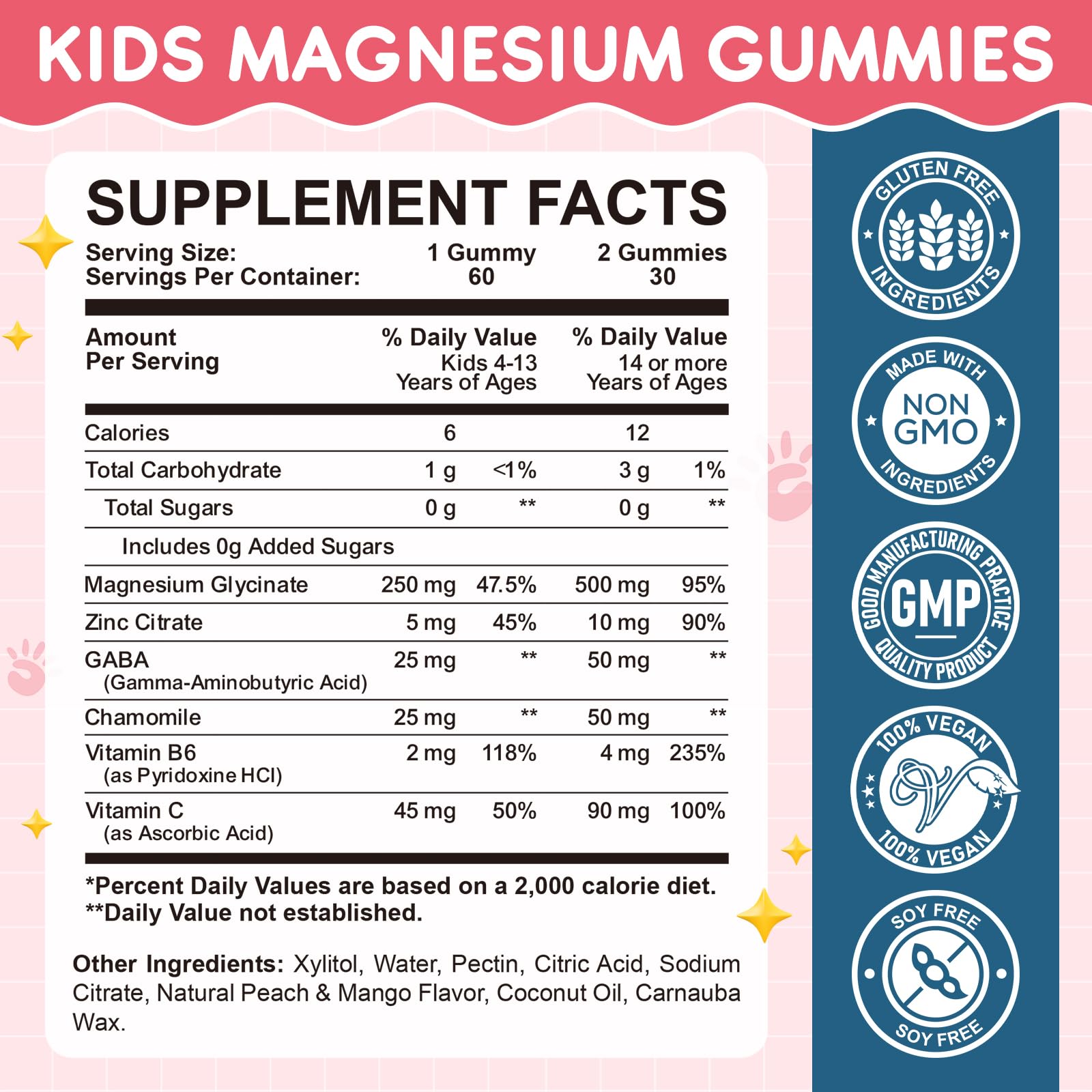 Hovika Magnesium Sleep Gummies with a glass of water