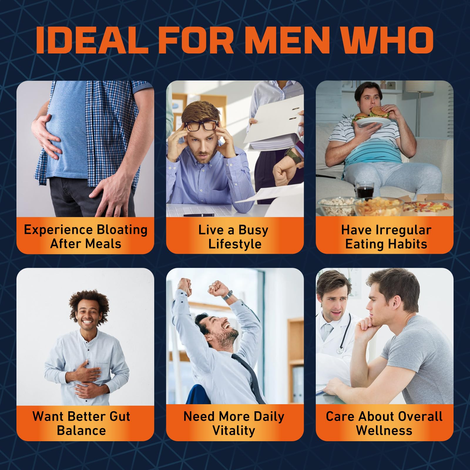 Hovika Probiotics for Men lifestyle scene with active man