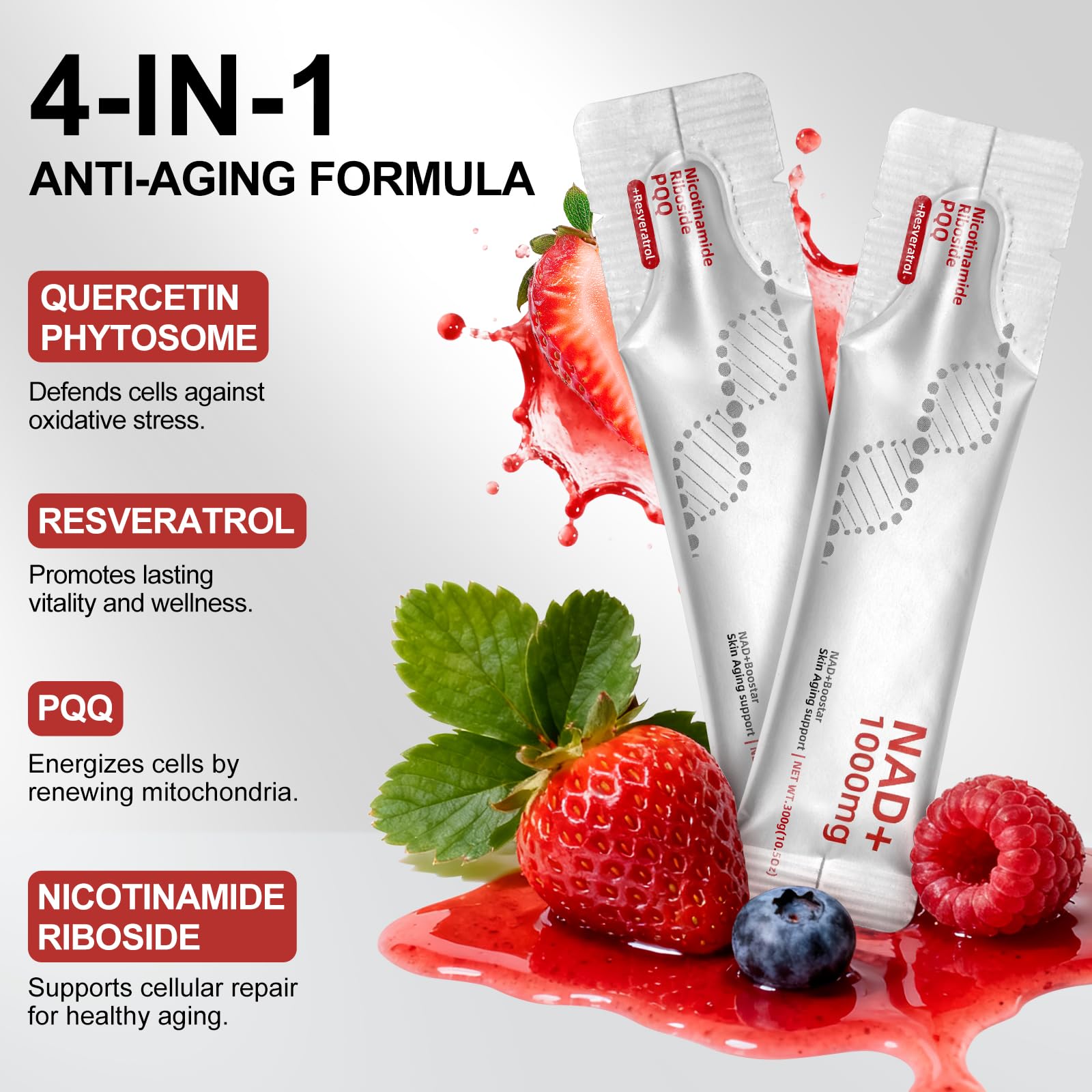 Howave Resveratrol Liquid Supplement ingredients list
