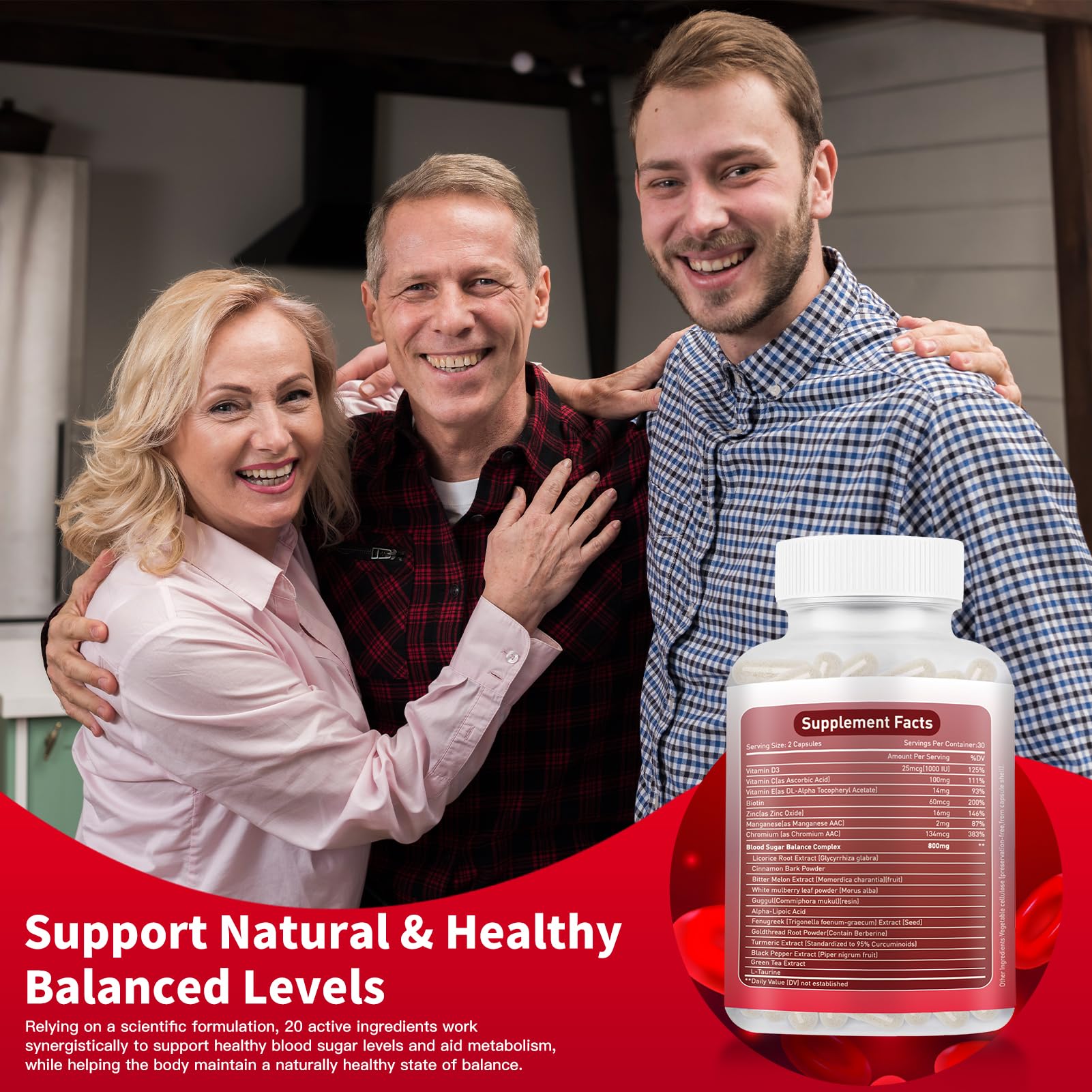 HOWEEJET Blended Vitamin & Mineral Supplement 30-day supply