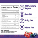 HOWEEJET Liquid Multivitamin bottle back view