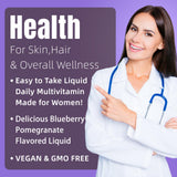 HOWEEJET Liquid Multivitamin lifestyle shot with fruits