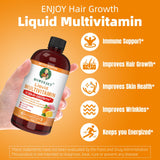 HOWEEJET Multivitamin Liquid Supplement bottle side view
