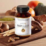 HPD Rx PAPCLEAR supplement capsules close-up
