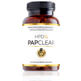 HPD Rx PAPCLEAR vitamin and mineral supplement bottle front view