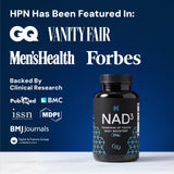 HPN NAD(3) Blended Vitamin & Mineral Supplement packaging details