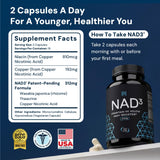 HPN NAD(3) Blended Vitamin & Mineral Supplement side view