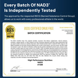 HPN NAD(3) supplement packaging details