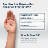 HPN Resveratrol Supplement bottle side view