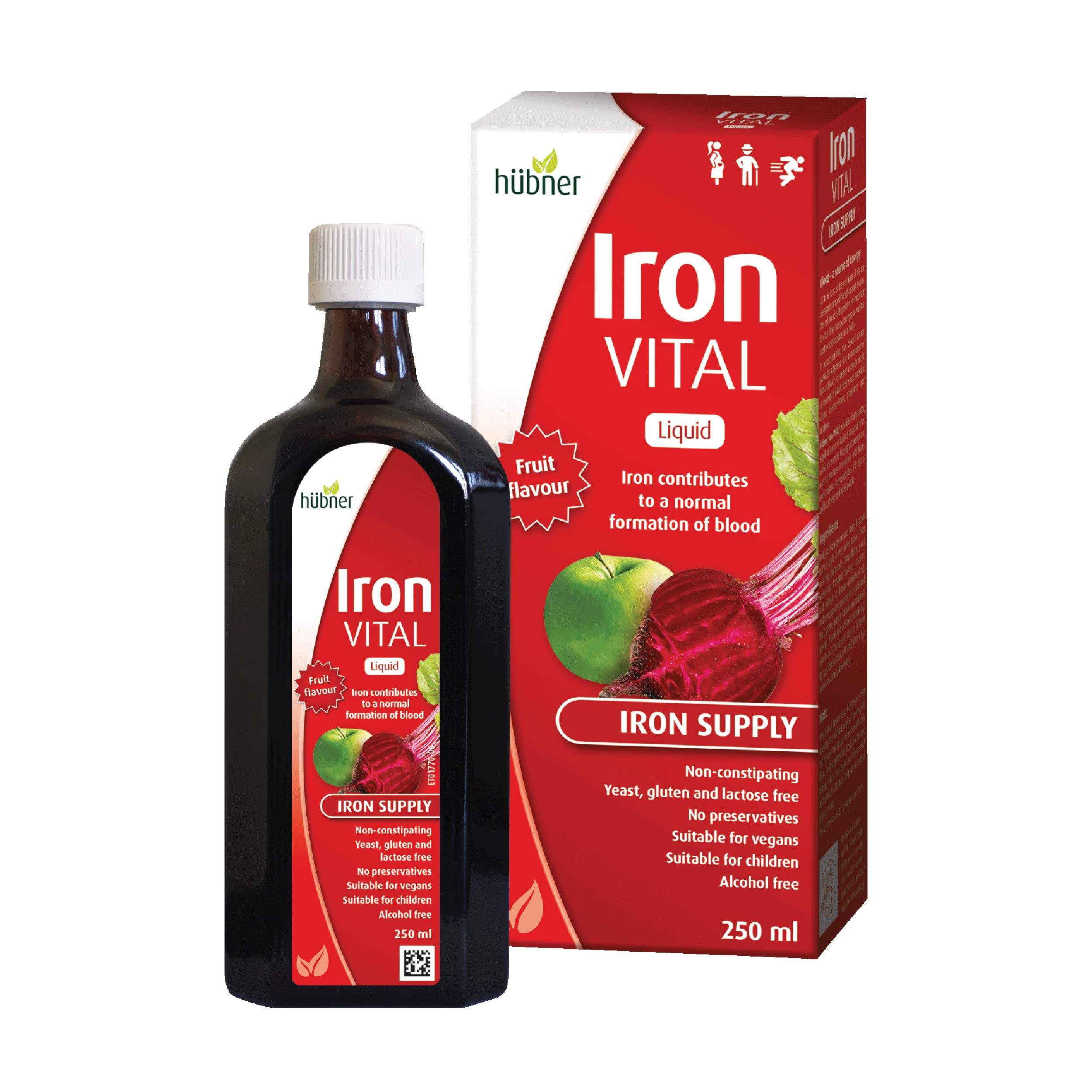 hübner Liquid Iron Supplement 572g front view