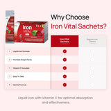 hübner Liquid Iron Supplement on kitchen counter