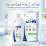 hübner Silicea Gel label showing ingredients