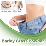 Hudetex Barley Grass Powder 222g mixed in smoothie