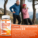 Hudetex Calcium Citrate Gummies nutritional information on packaging