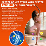 Hudetex Calcium Citrate Gummies with vitamin D3 on a wooden table