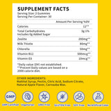 Hudetex Zeolite Gummy Supplement ingredients list on packaging