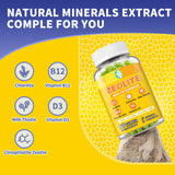 Hudetex Zeolite Gummy Supplement side view of packaging