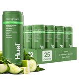 Huel Daily Greens 386g front view with packaging