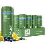 Huel Daily Greens 386g front view with packaging