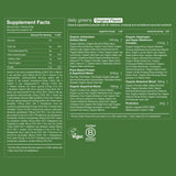 Huel Daily Greens ingredients list on packaging