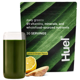 Huel Daily Greens Spirulina Supplement 281g front view