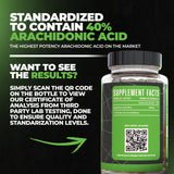 Huge Supplements Arachidone 1500mg Arachidonic Acid packaging