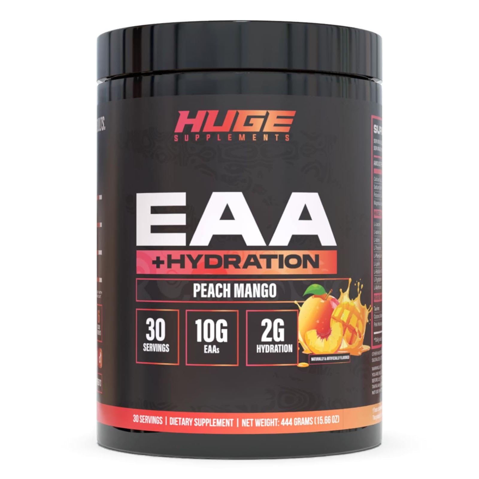 Huge Supplements EAA Powder 544g front view with packaging