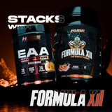 Huge Supplements EAA Powder 544g with a measuring scoop