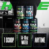 Huge Supplements EAA Powder scoop and powder