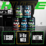 Huge Supplements EAA Supplement scoop and powder