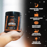 Huge Supplements Hibernate Sleep Supplement 304g label close-up