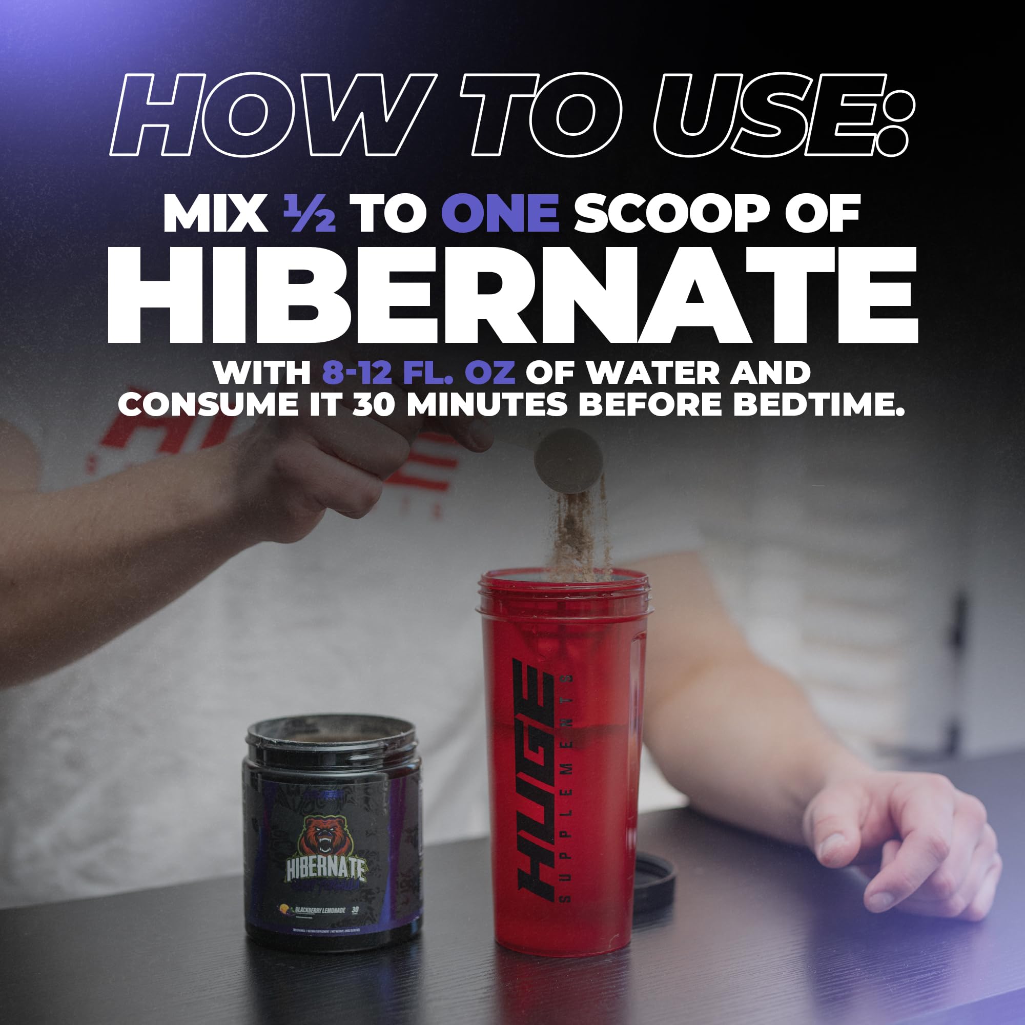 Huge Supplements Hibernate Sleep Supplement ingredients list
