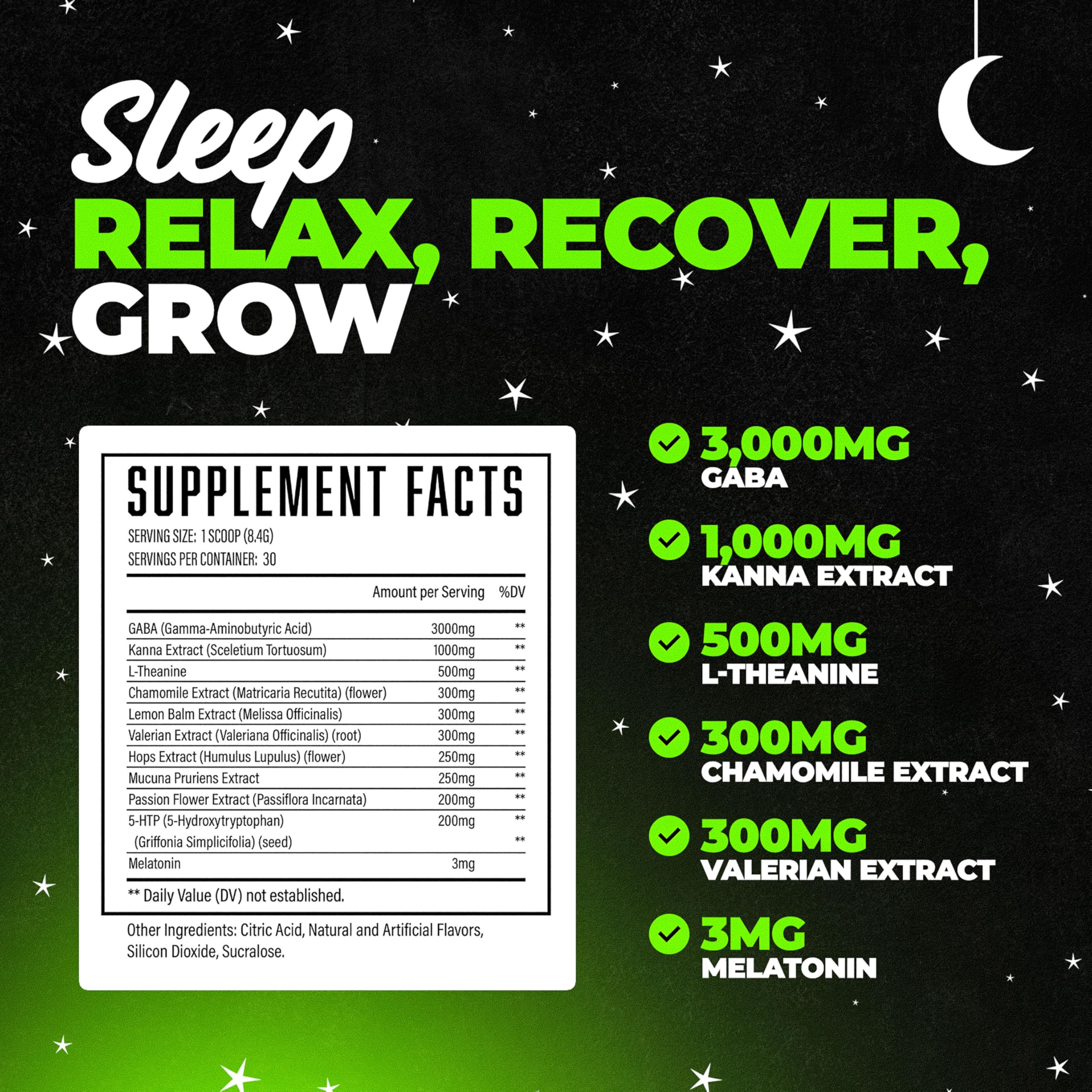 Huge Supplements Hibernate Sleep Supplement side view
