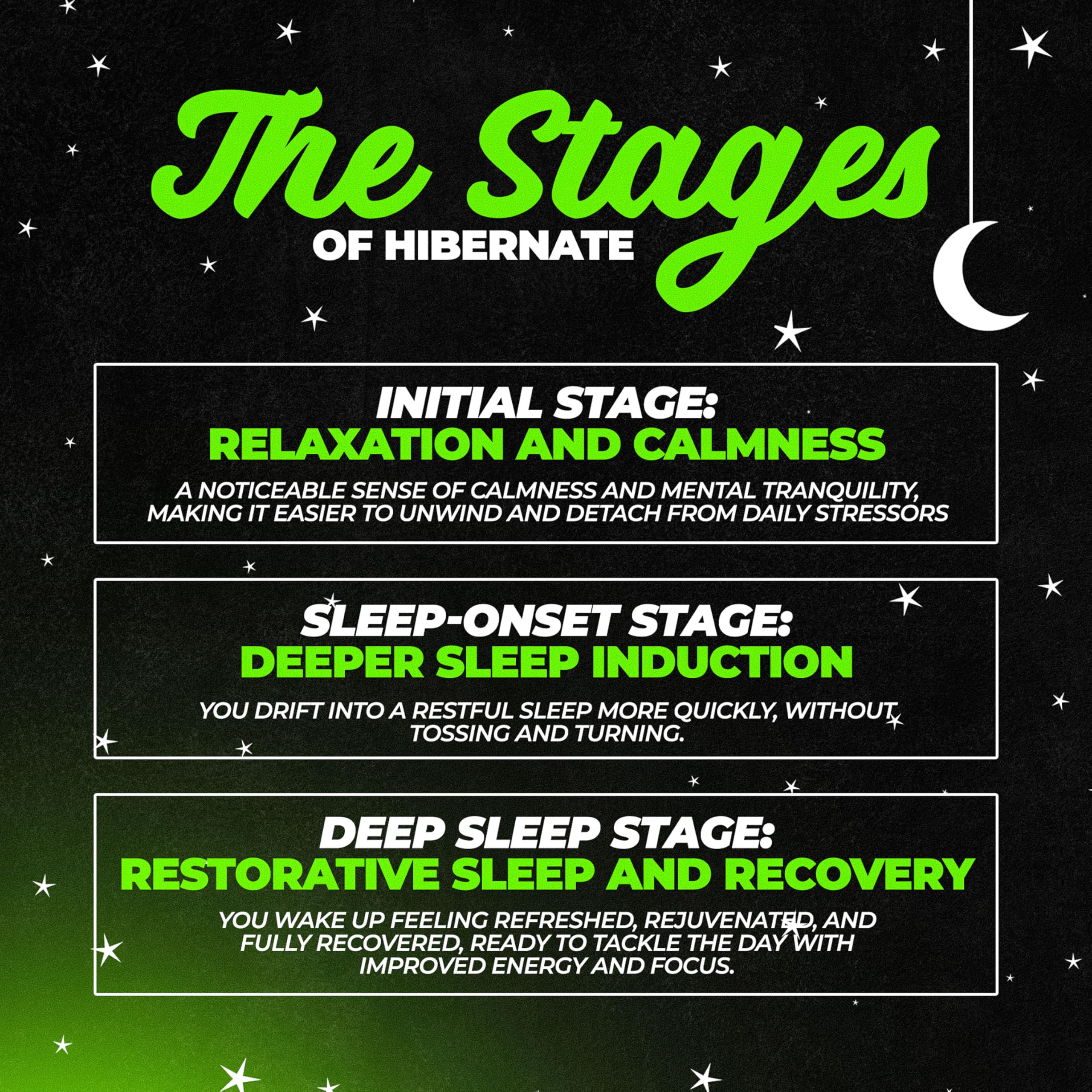 Huge Supplements Hibernate Sleep Supplement with measuring scoop