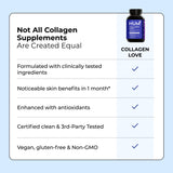 HUM Collagen Love Skin Supplement with other wellness products