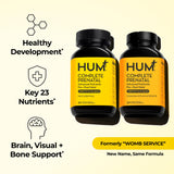 HUM Complete Prenatal Vitamins capsule and softgel