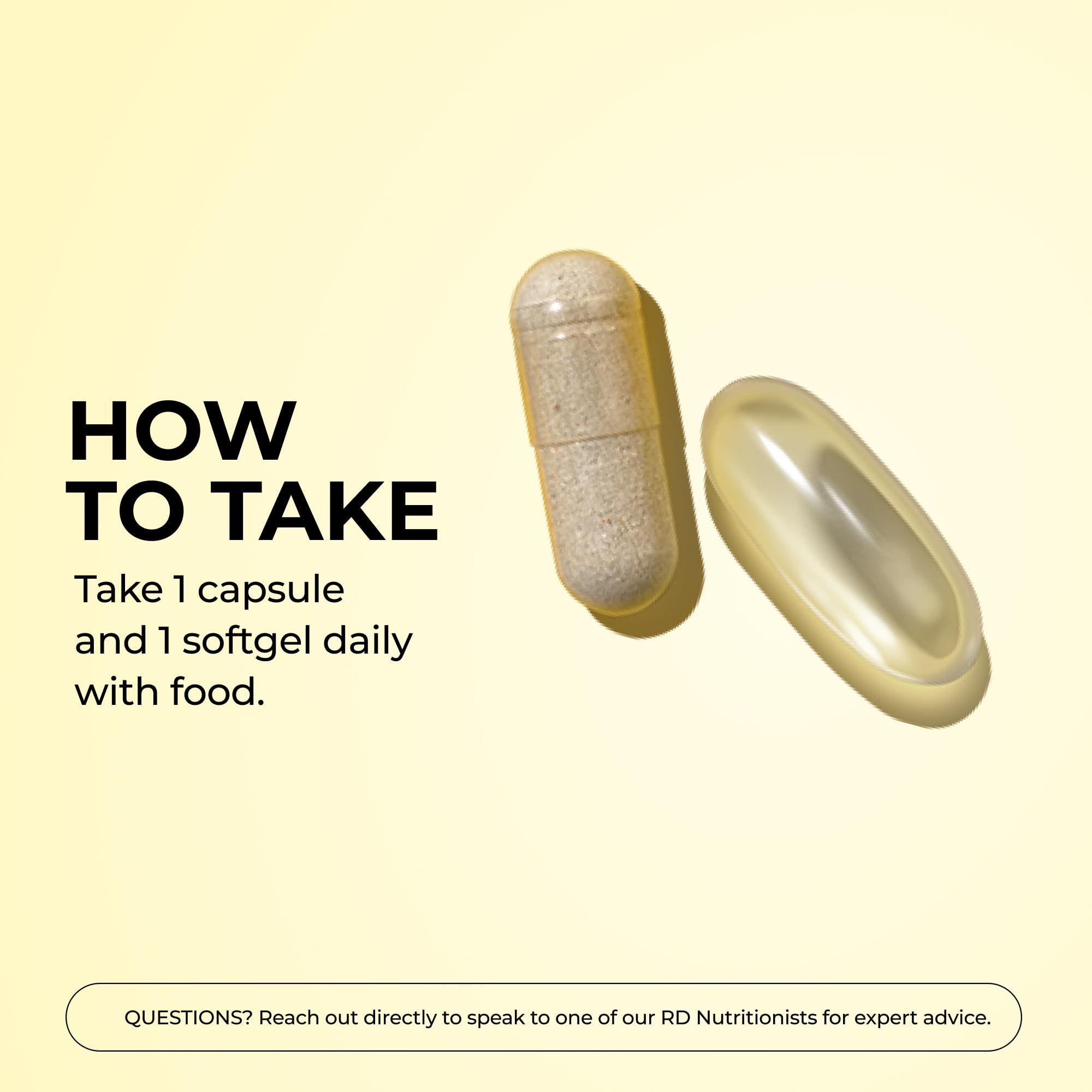 HUM Complete Prenatal Vitamins ingredients list on packaging