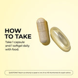 HUM Complete Prenatal Vitamins ingredients list on packaging