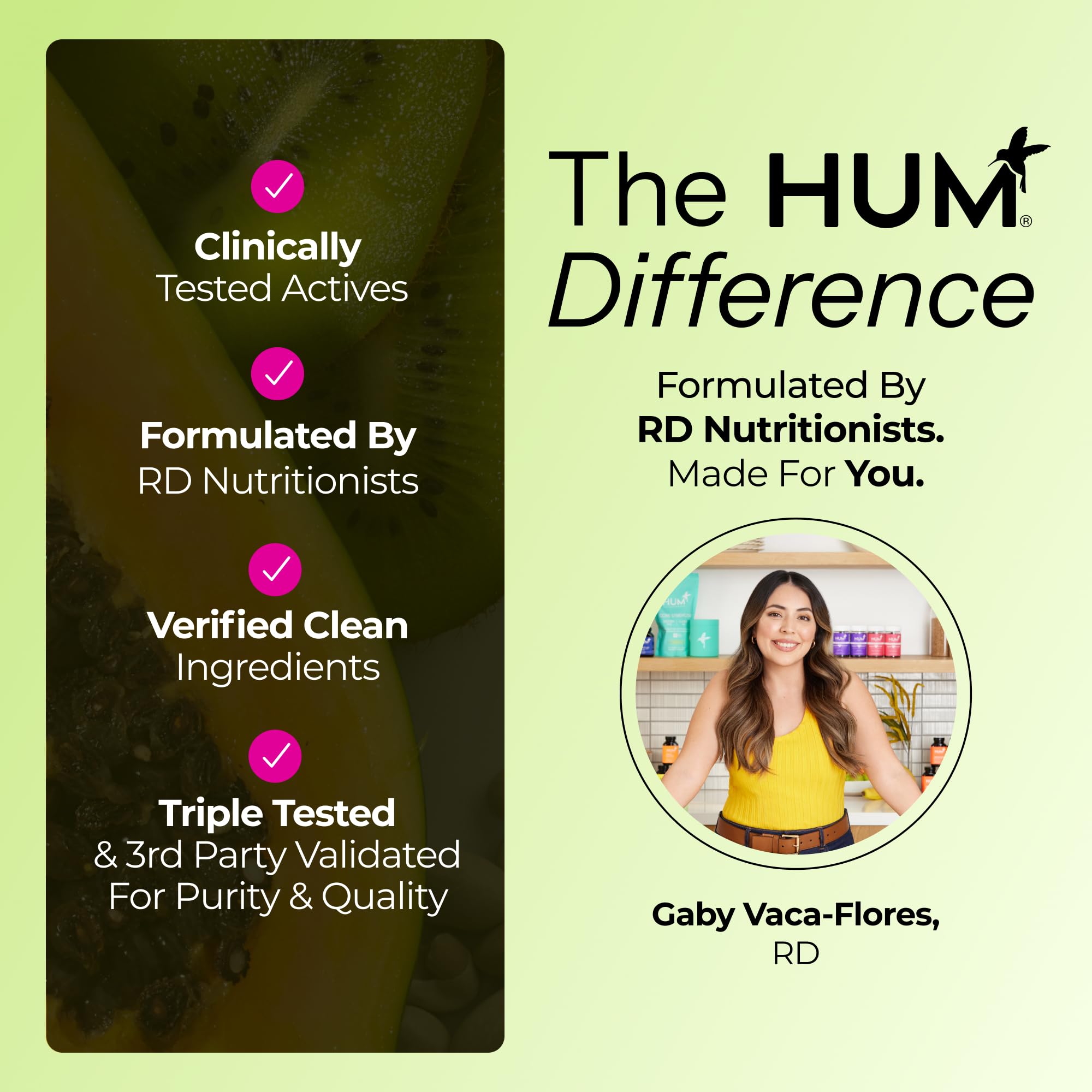 HUM Fiber Supplement Powder 132g lifestyle scene