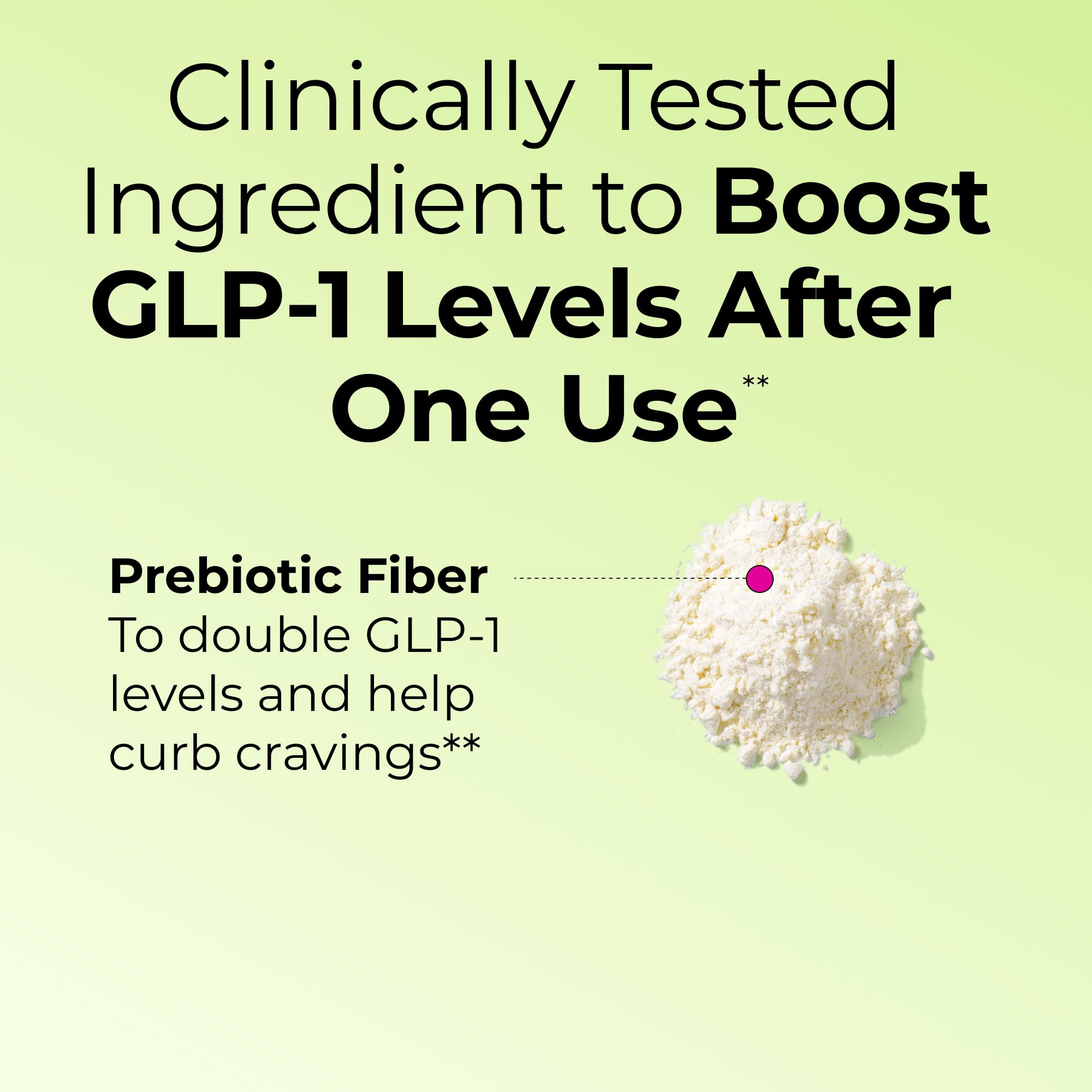 HUM Fiber Supplement Powder with measuring scoop