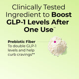 HUM Fiber Supplement Powder with measuring scoop