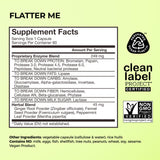 HUM Flatter Me Multi-Enzymes 30 Capsules back view