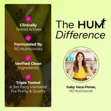 HUM Flatter Me Multi-Enzymes on kitchen counter