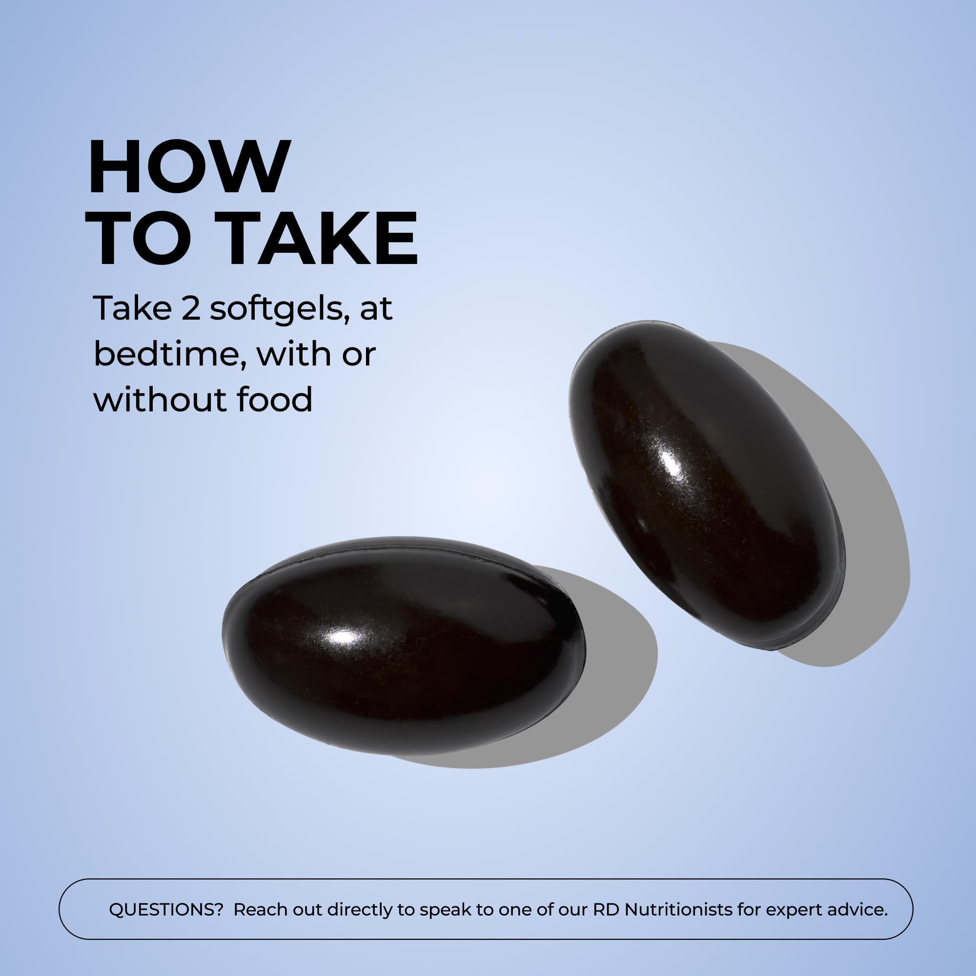 HUM Mighty Night Skin Supplement showing softgels on a white background